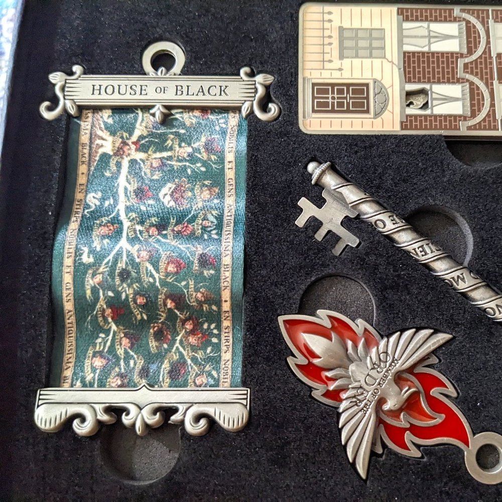 Litjoy 12 Grimmauld Place Alohomora Keys-Harry Potter-SOLD OUT- NIB